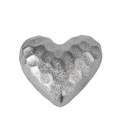 Keramische urn "Zilver hart"