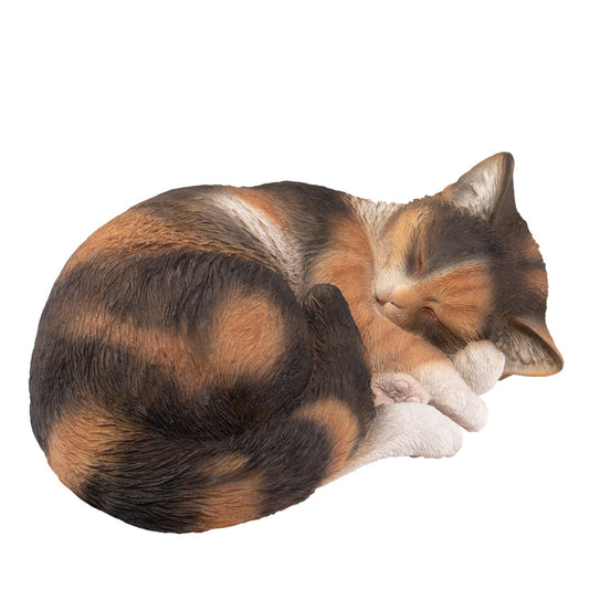 Dieren urn "Gelukskat", opgerold