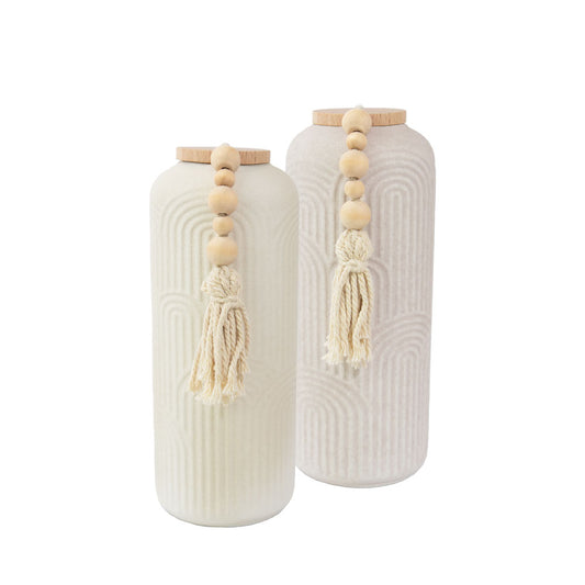 Keramische urn “Regenboogbrug"