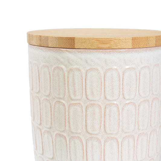 Keramische urn "White Kroko"