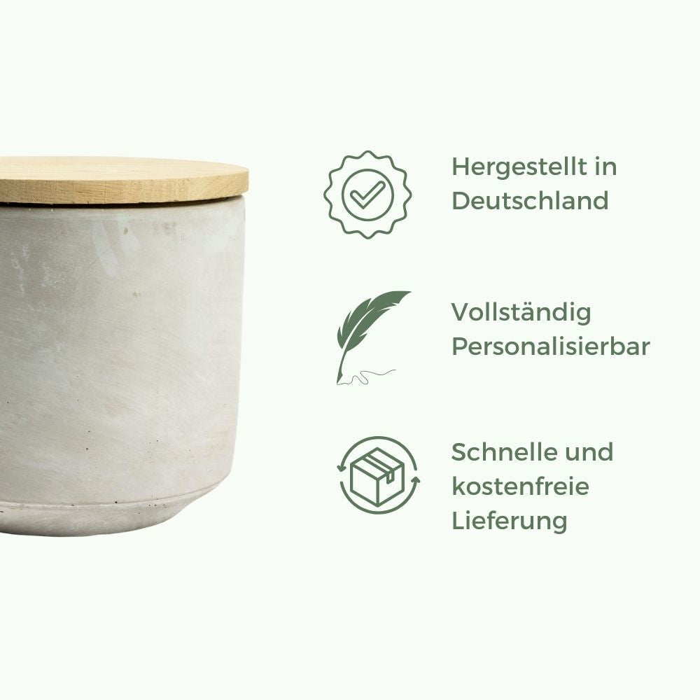 Keramische urn Bauhaus