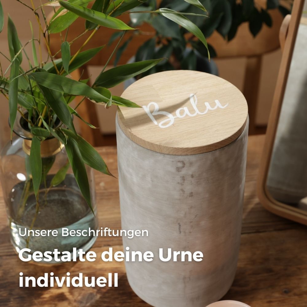 Keramische urn Bauhaus