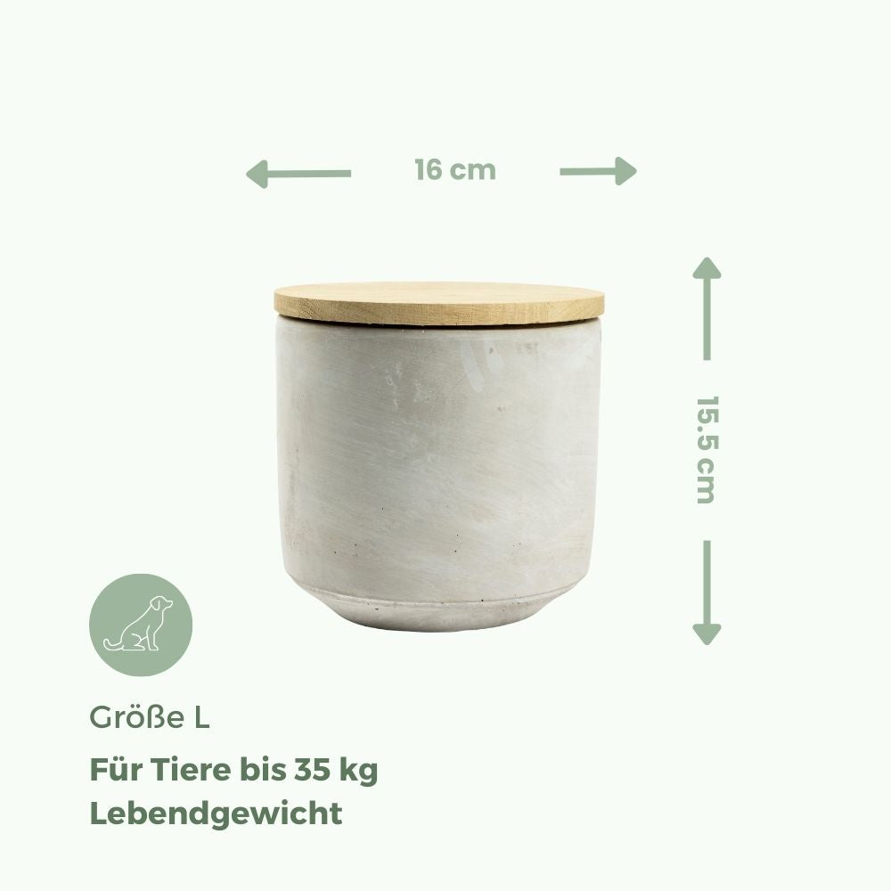 Keramische urn Bauhaus
