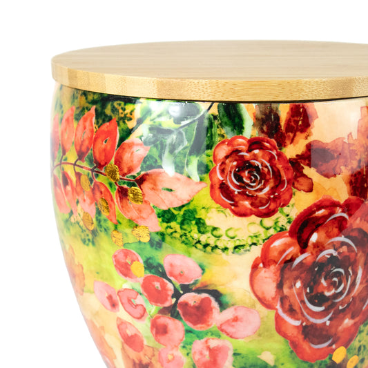 Keramische urn "Kleur tijd"