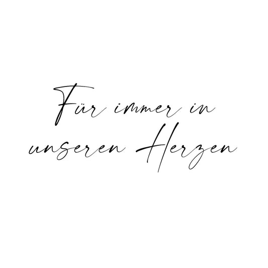 Individuele inscriptie in handschrift met spreuk