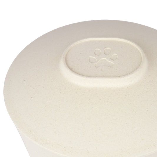 Biologisch afbreekbare dieren urn "Paw"