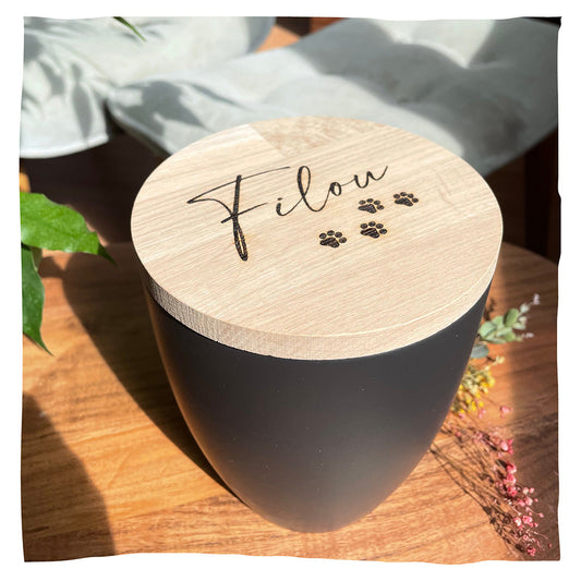 Keramische urn "Black"