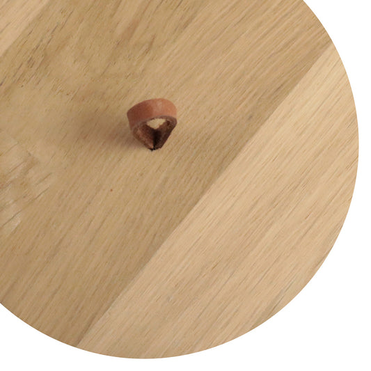 Lederen band voor de houten hoes