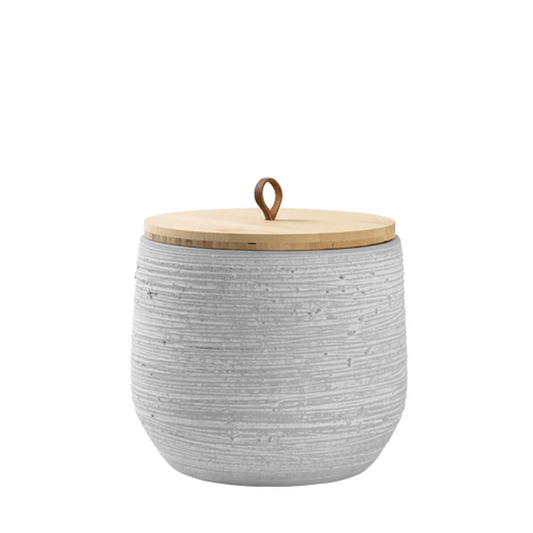 Keramische urn "Circle of Life" - classic - Grijs