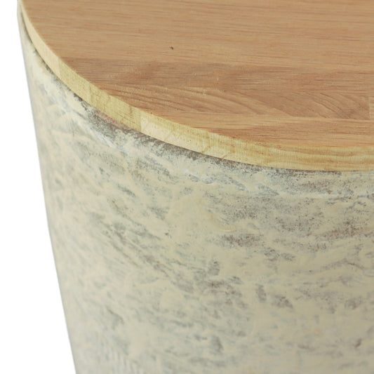 Keramische urn "Krijtrots XXL"