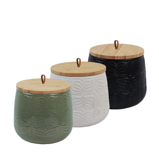 Keramische urn "Vlinderbloem bol"