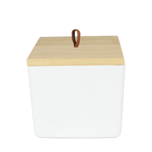 Keramische urn "White Cube"