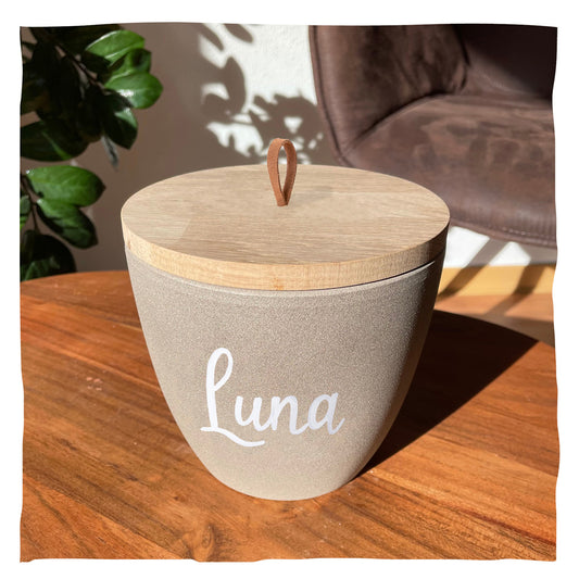 Keramische urn "Sand"