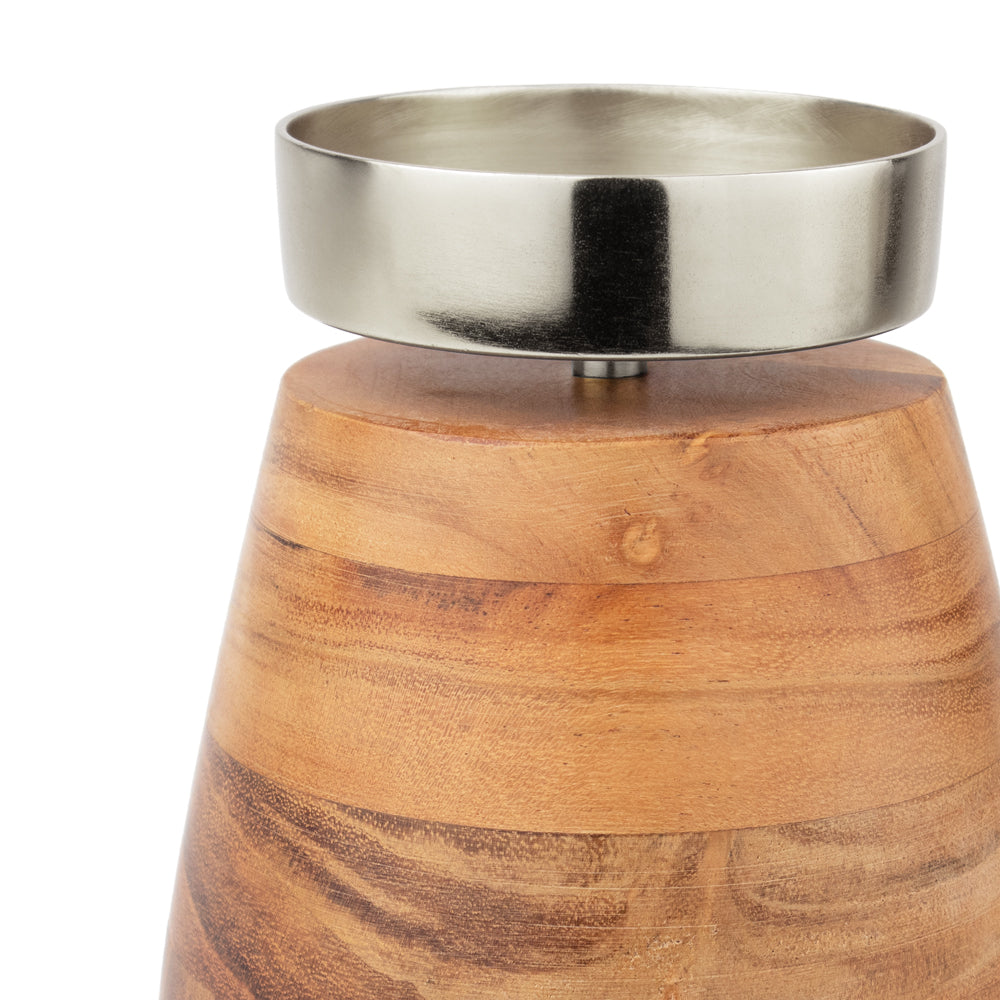 Houten urn “Rays of Light met gedenklicht