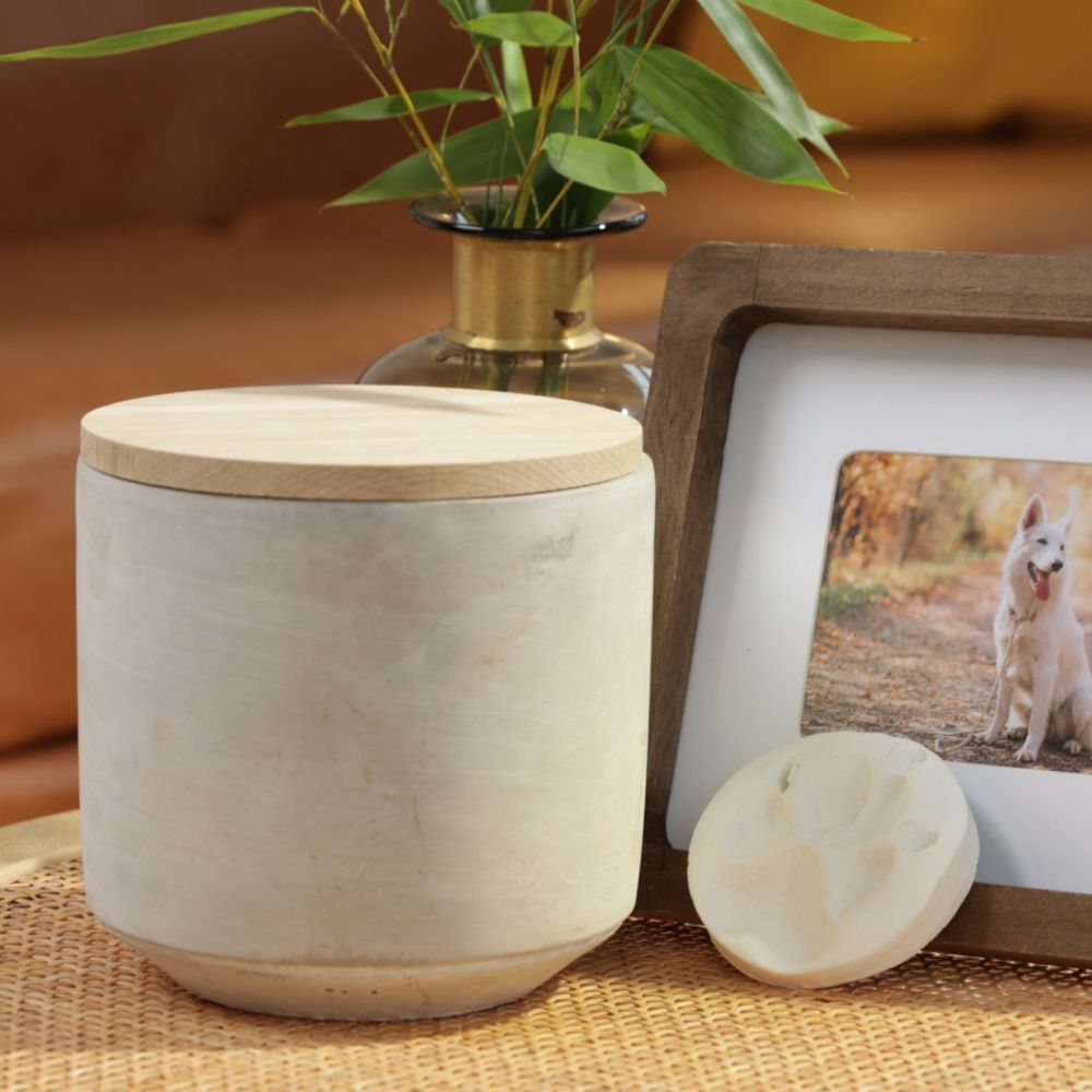 Keramische urn Bauhaus