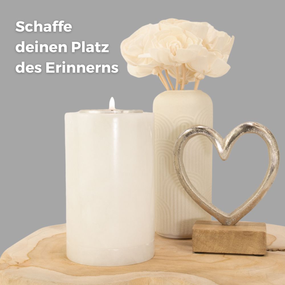 Dieren urn “Candlelight of Memory” - albast