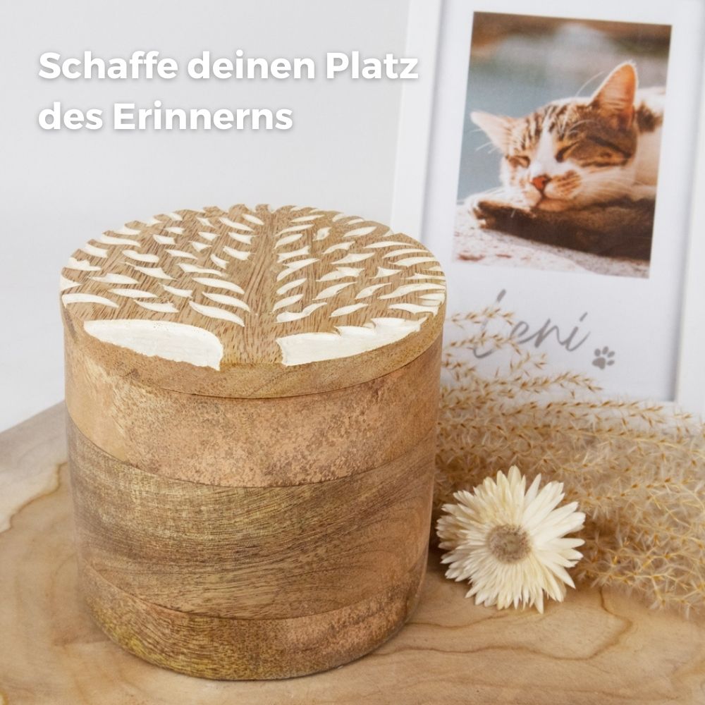 Biologisch afbreekbare urn