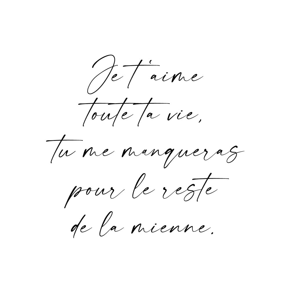 Individuele inscriptie in handschrift met spreuk