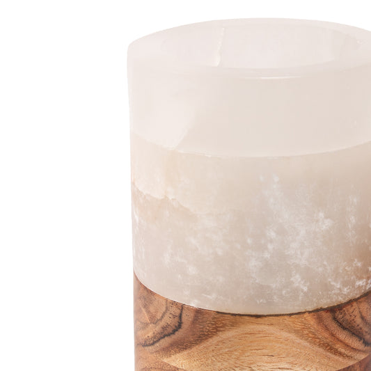 Dieren urn “Candlelight of Memory” - albast en mango