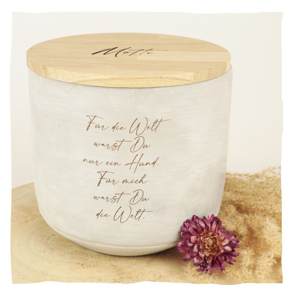 Keramische urn Bauhaus