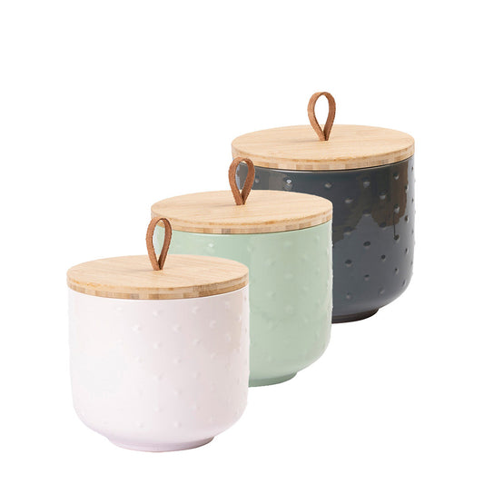 Keramische urn "Dots"