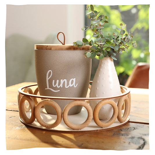 Keramische urn "Sand"