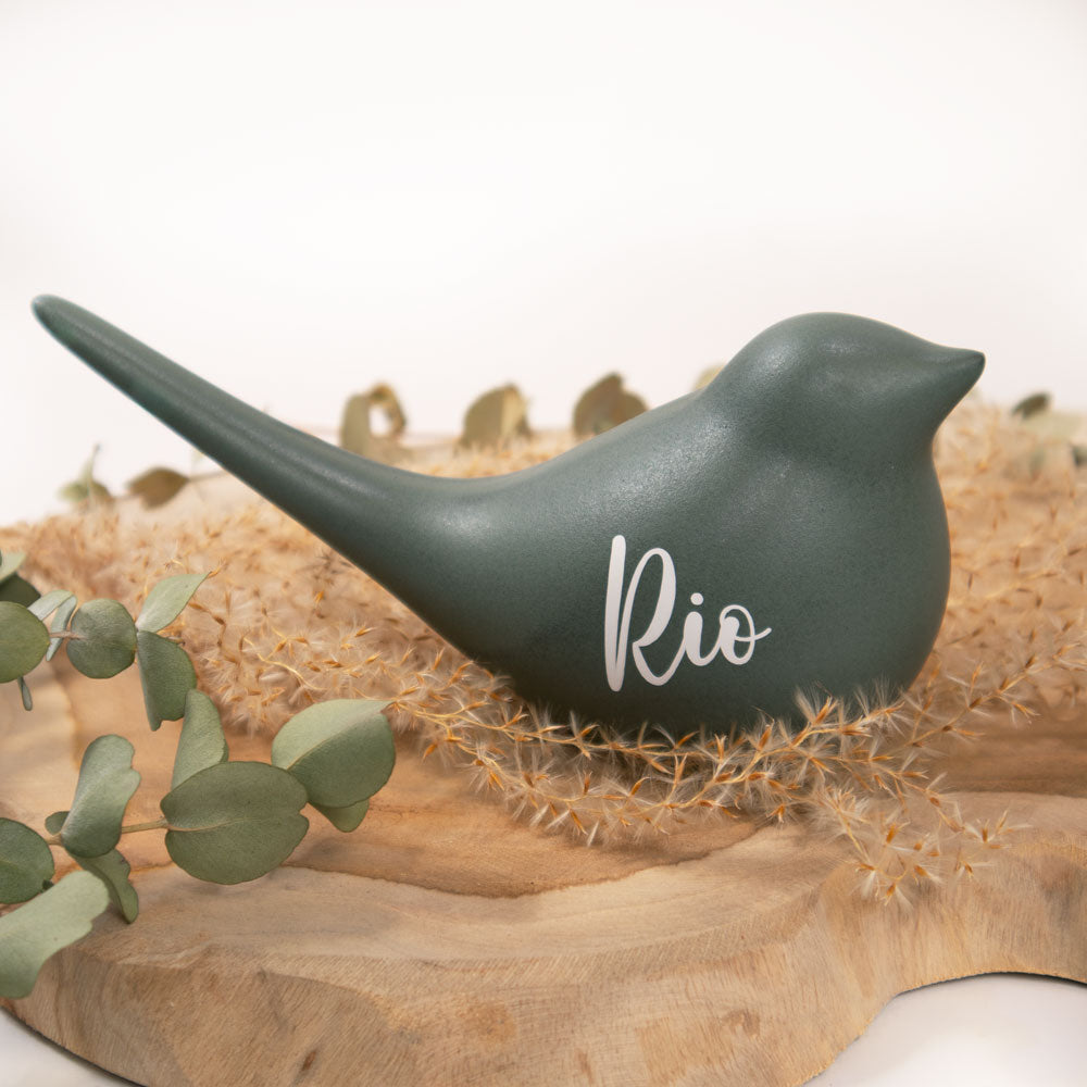 Individuele inscriptie op de urn - Hoge kwaliteit Vinyl print