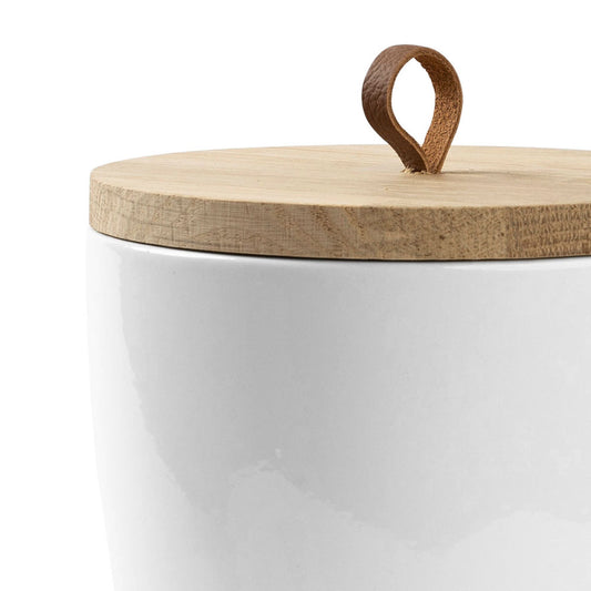 Keramische urn "Blanc"