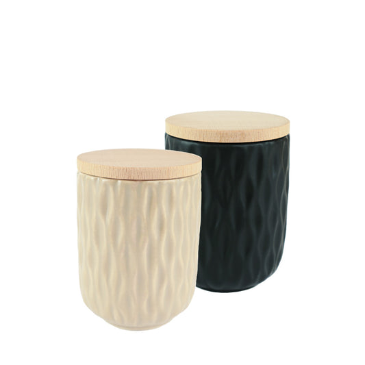 Keramische urn "Curvy""