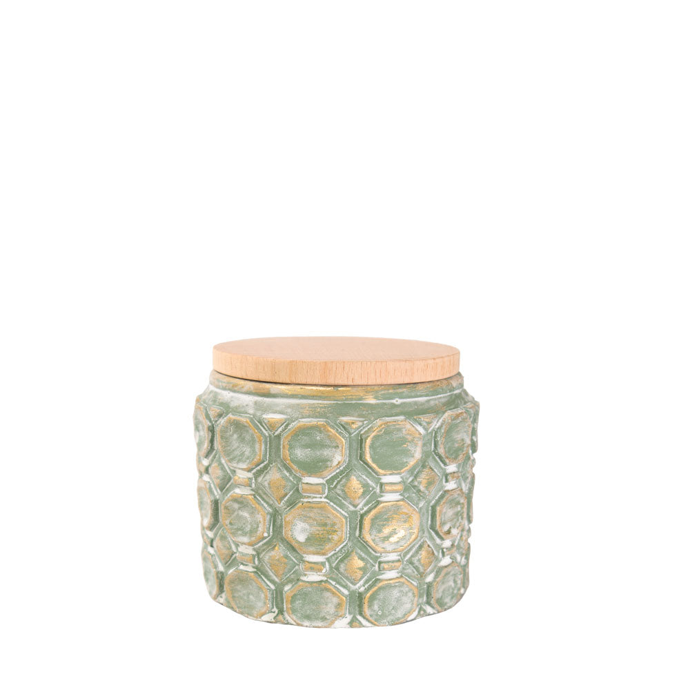 Keramische urn „Golden Journey“