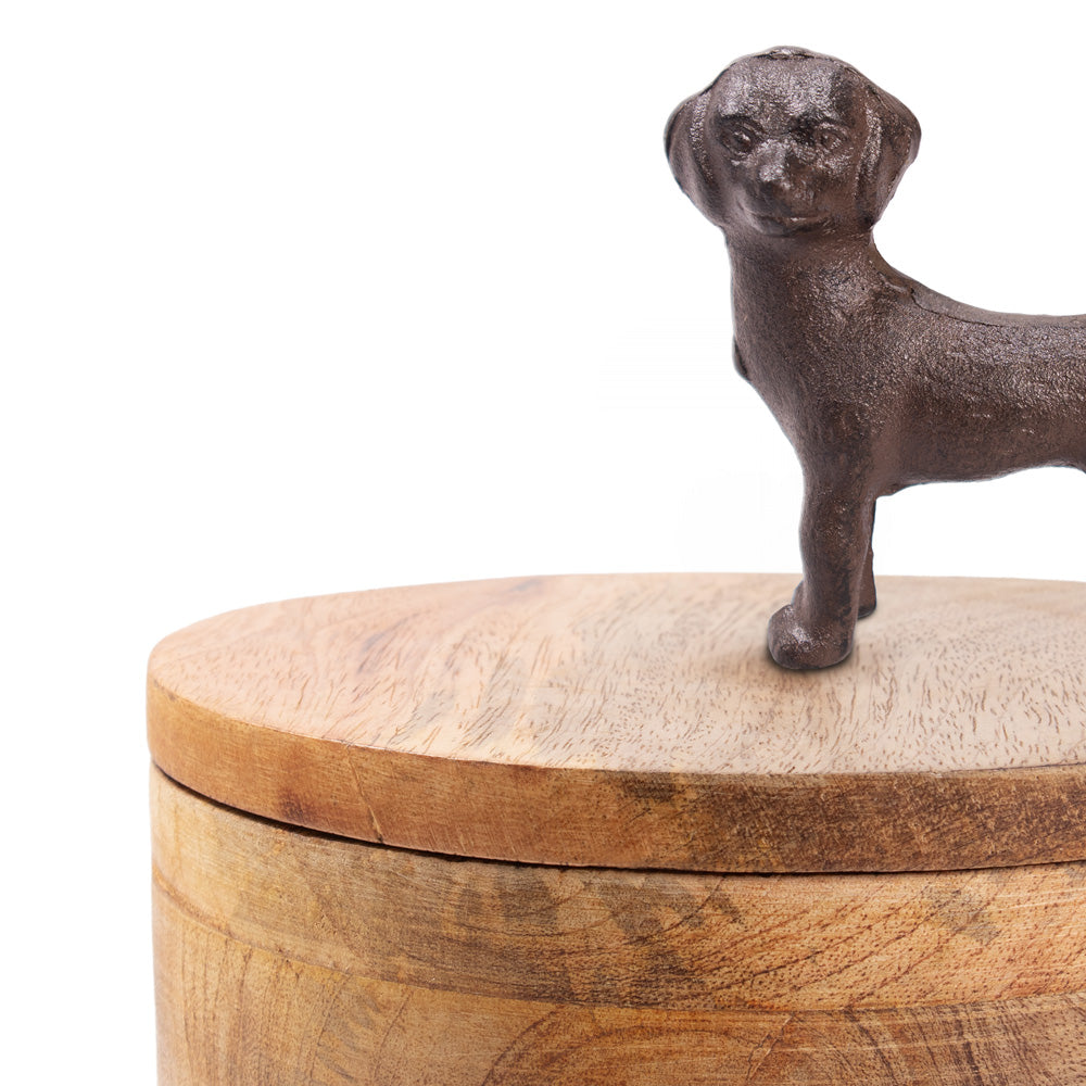 Houten urn 