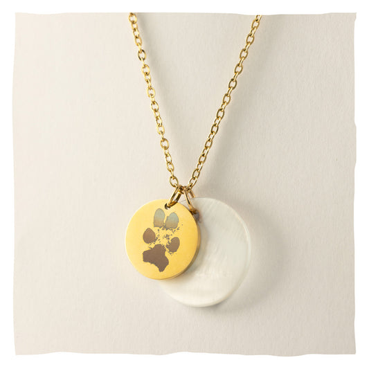 Ketting "Parelmoer" - aanpasbaar