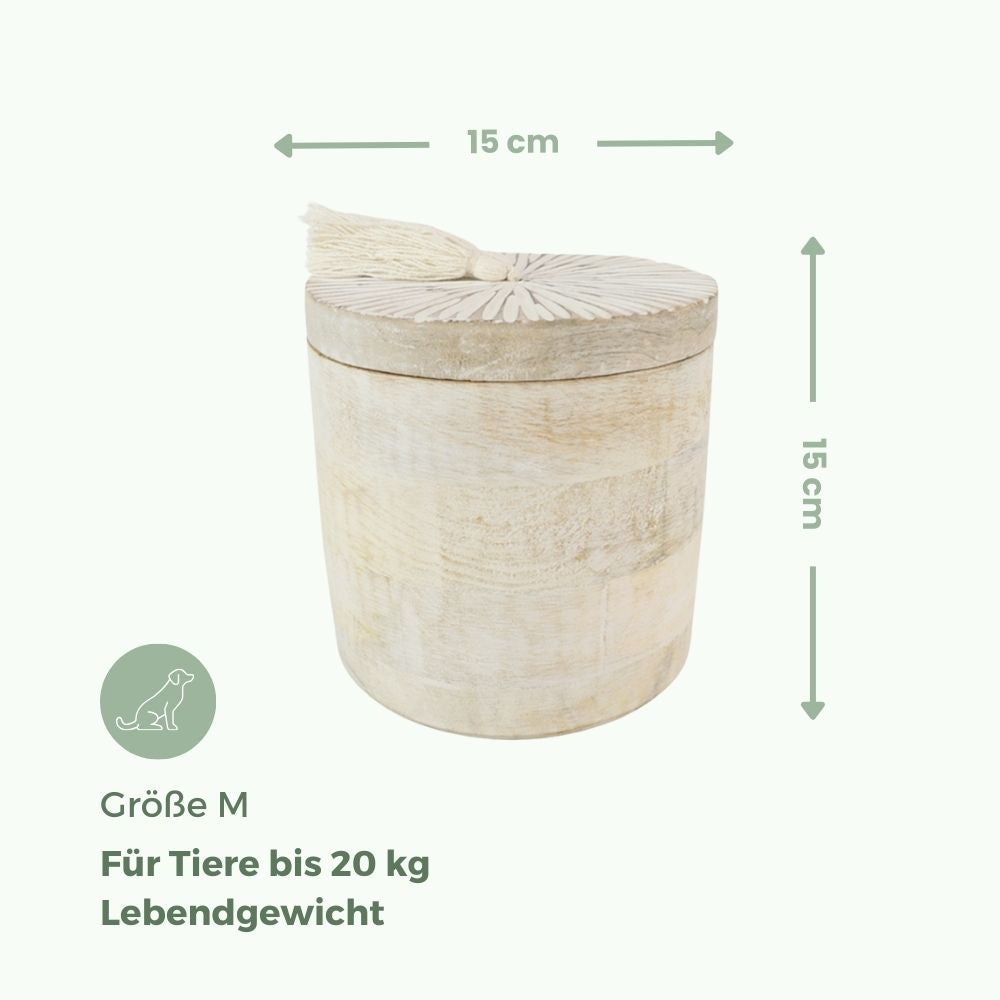 Biologisch afbreekbare urn 