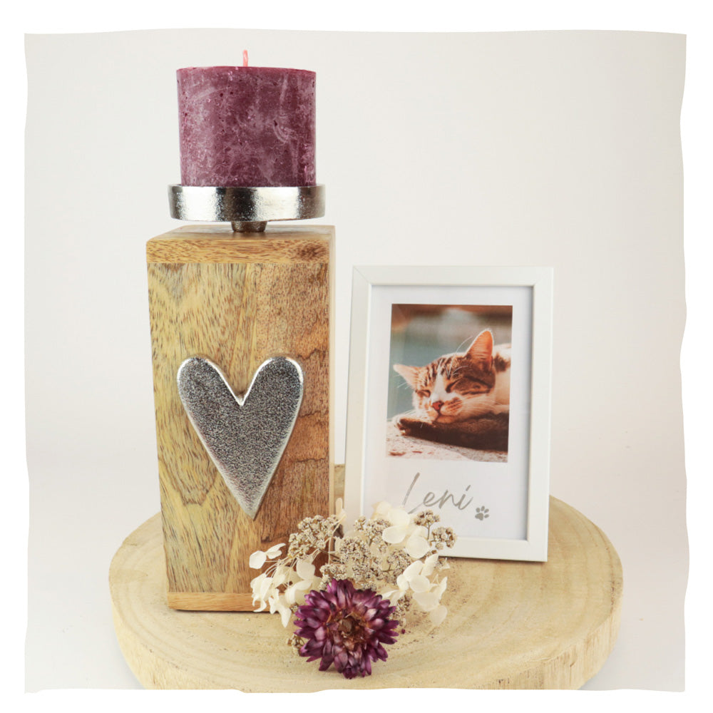 Houten Urn 