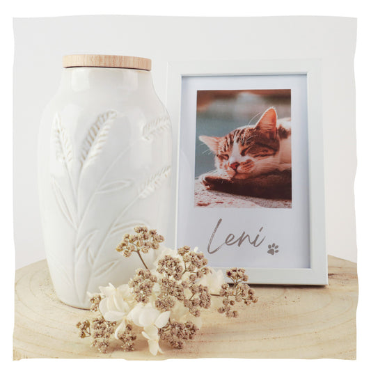 Keramische urn "Grain"