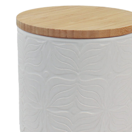 Keramische urn "Vlinderbloem clear"