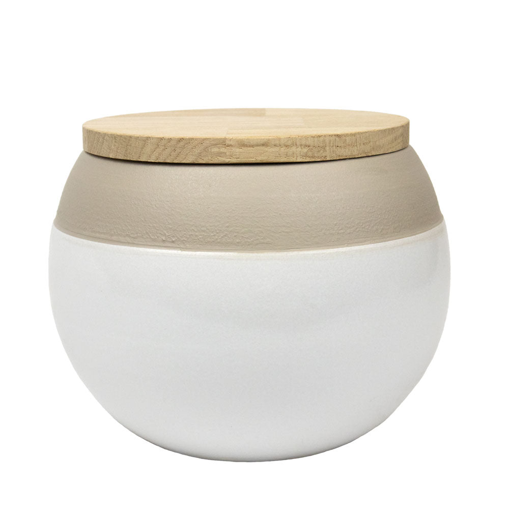 Keramische urn „Skandi“ - Glad