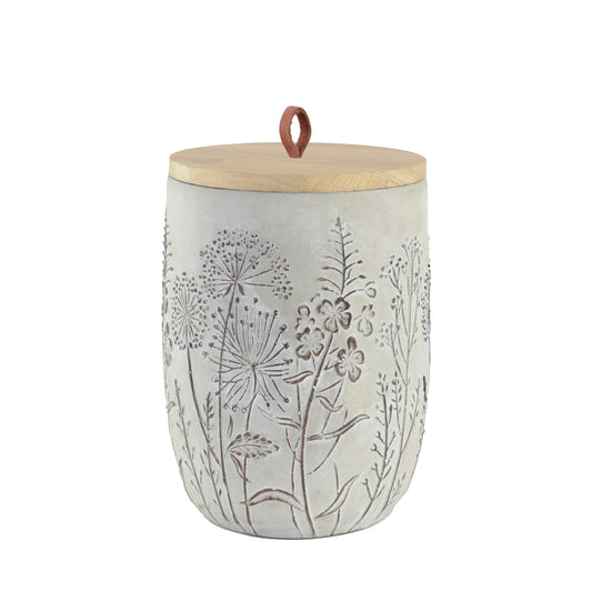 Keramische urn "Wildebloemen"