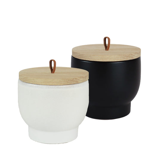 Keramische urn "Cup" - classic