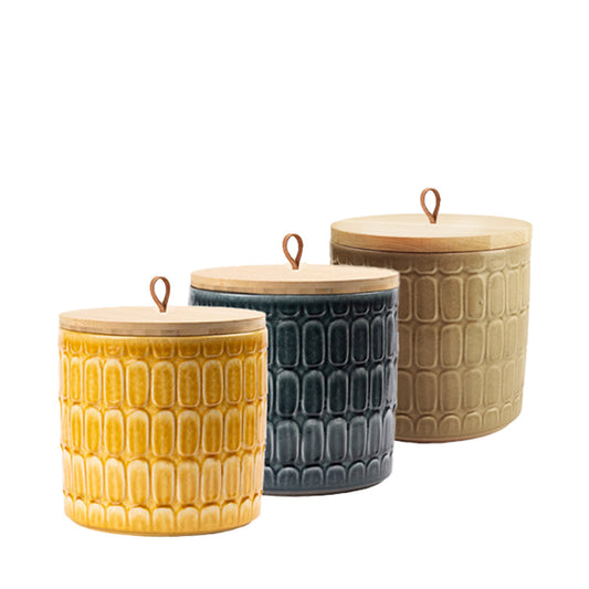 Keramische urn "Kroko"