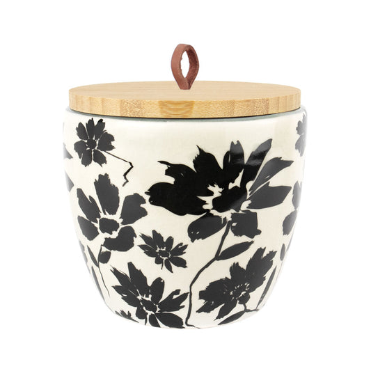 Keramische urn "Bloemen"
