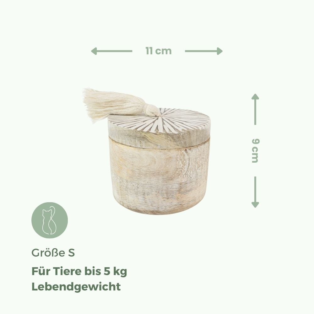 Biologisch afbreekbare urn 