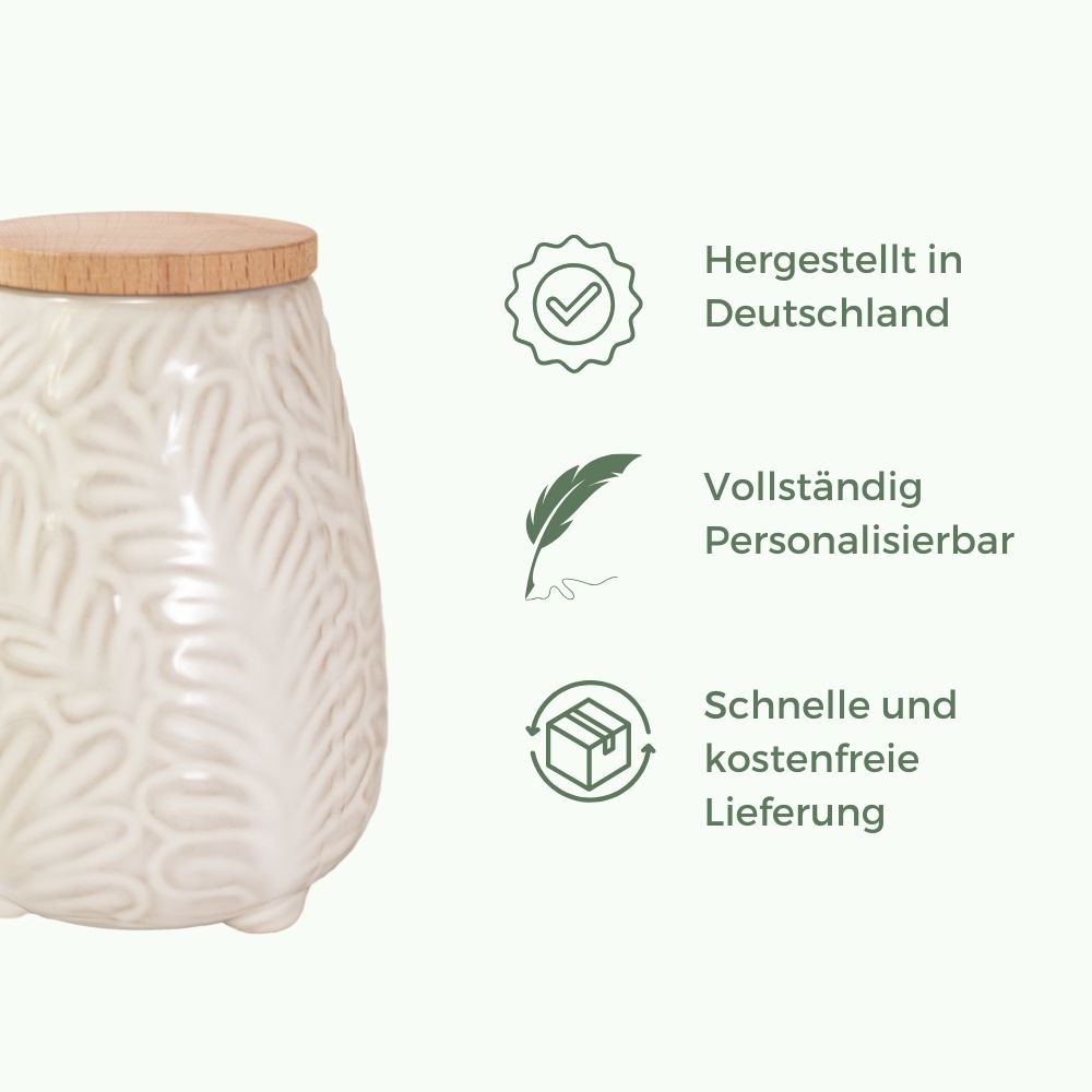 Keramische urn 