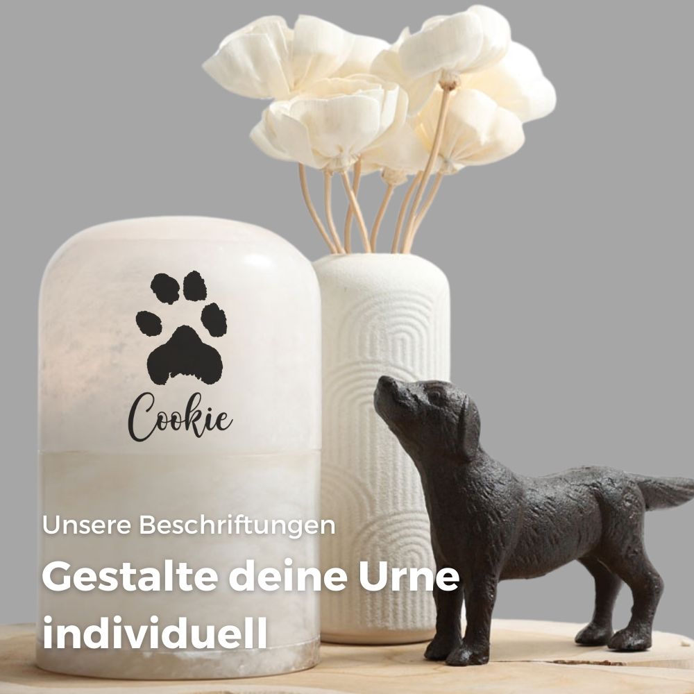 Dieren urn “Light of Memory” - albast