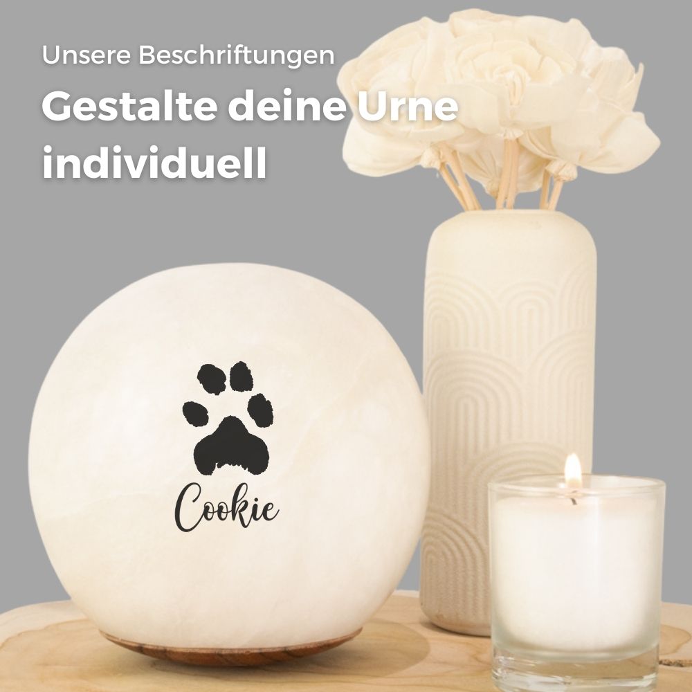Albasten dieren urn 