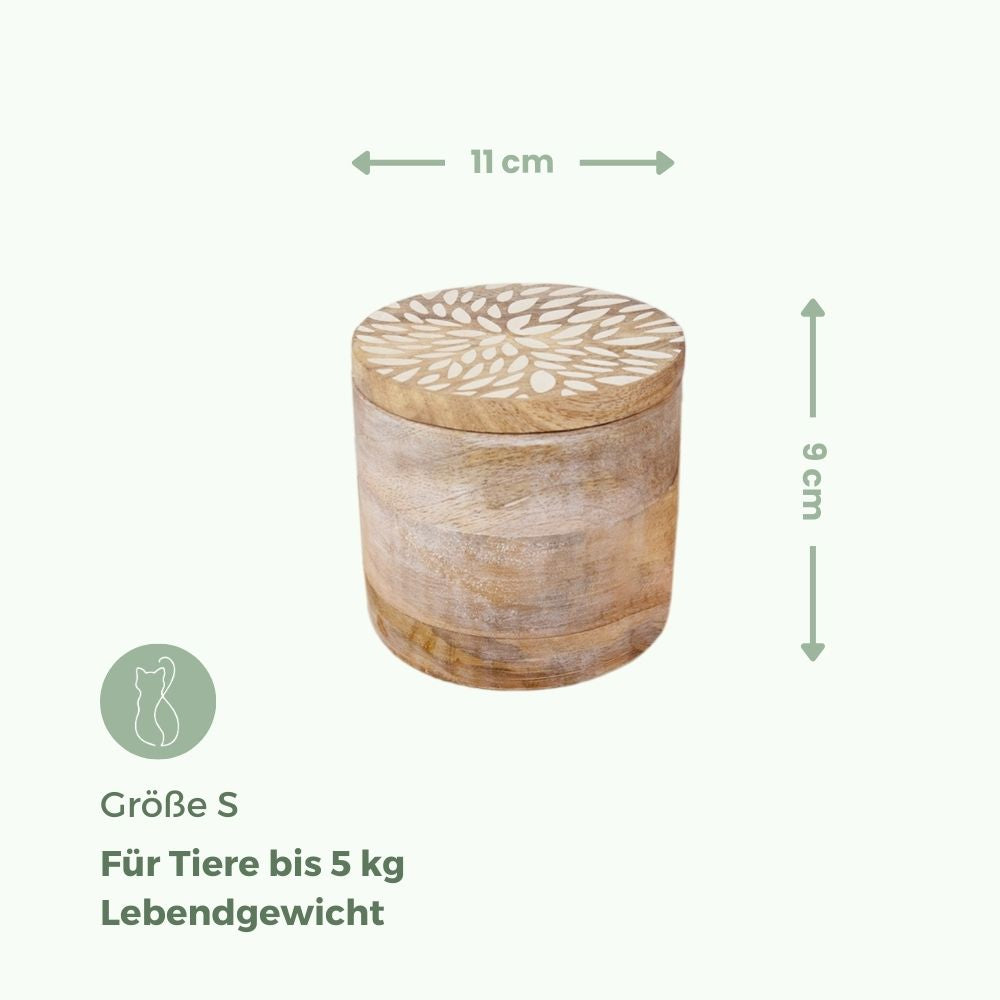Biologisch afbreekbare urn 