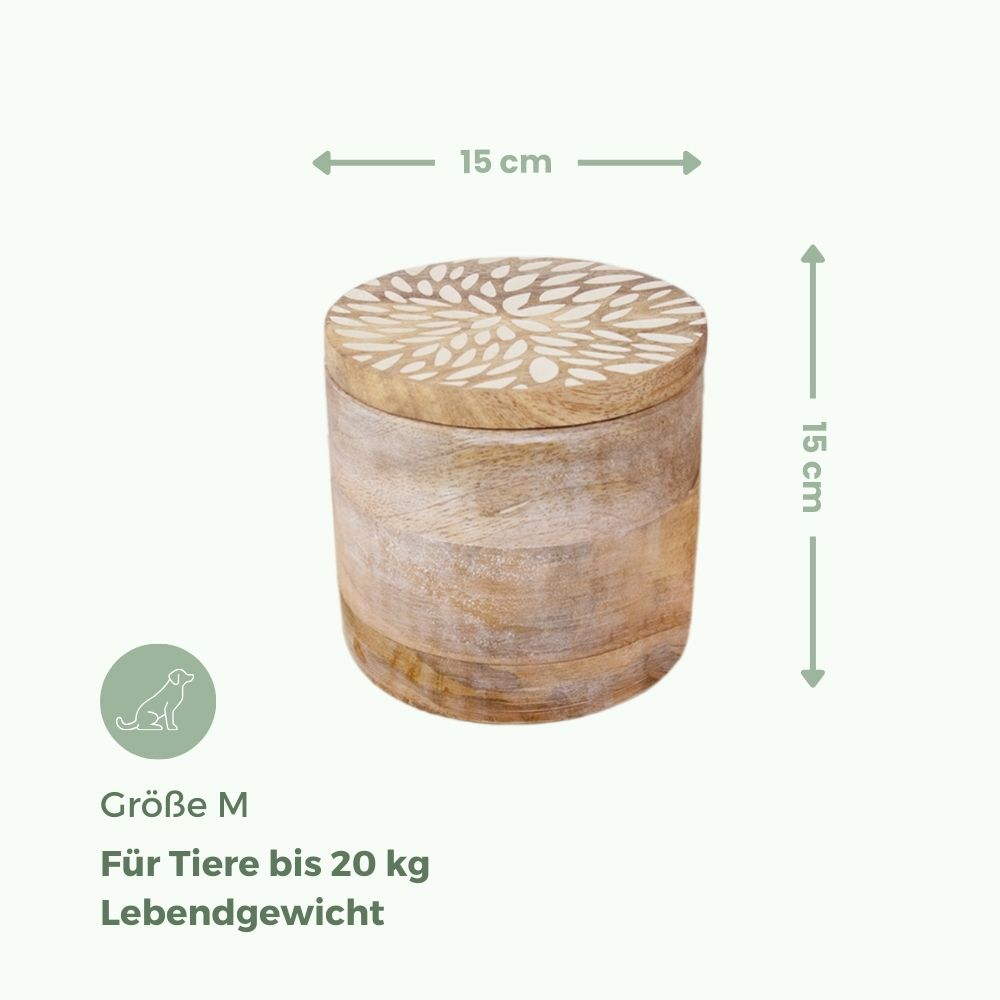 Biologisch afbreekbare urn 
