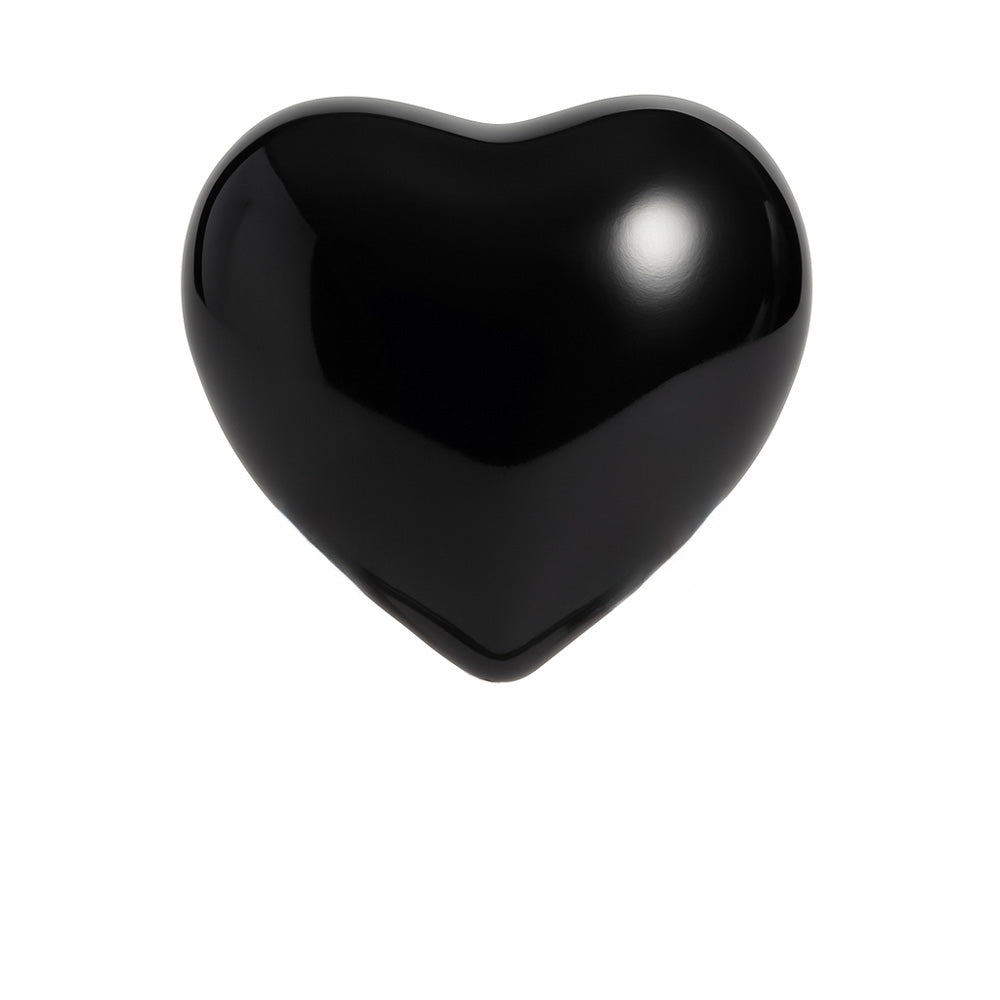 Zwart hart handvuller 