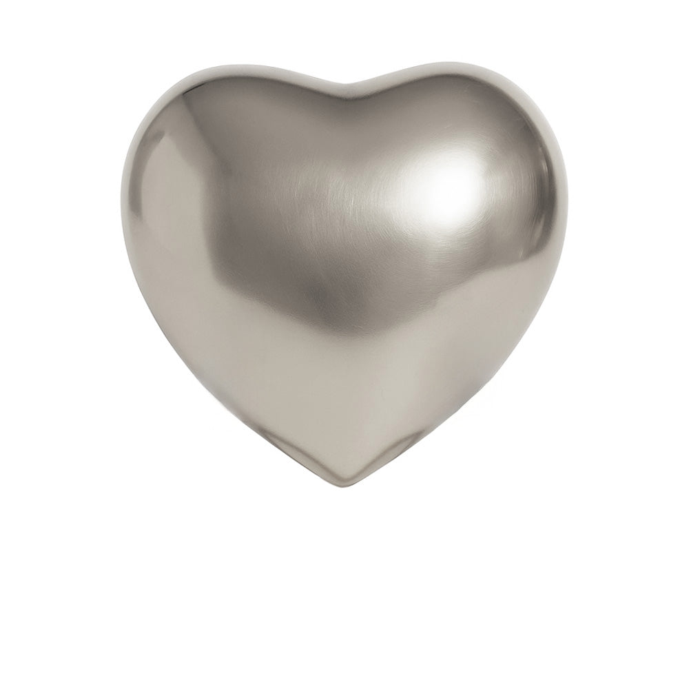 Zilveren hart handvuller 