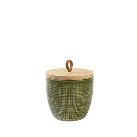 Keramische urn "Karo", Khaki